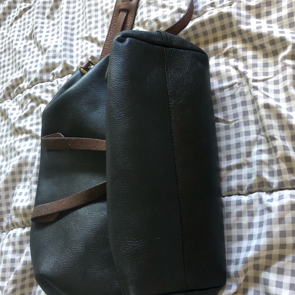Madewell Black and Tan Crossbody Bag - Picture 4 of 5